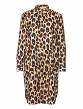 Onltiana L/s Shirt Dress Wvn Only Brown