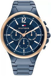 Tommy Hilfiger Dameur 1782601 Sienna Blå/stål Ø40 Mm