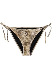 Gestuz - Badetøj - Gzsage P Bikini Bottom - Golden Snake