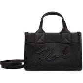 Håndtaske Karl Lagerfeld Skuare Sm Tote Grainy