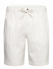 Linen Blend Herringb Short Lindbergh White