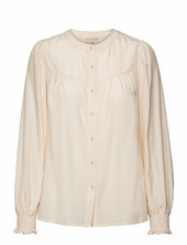 B. Copenhagen Shirt L/s Woven Brandtex Cream