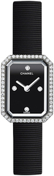 Chanel Dameur H2434 Premiere Sort/gummi 15x19.5 Mm