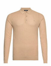 Rowan Structure Ls Polo J. Lindeberg Beige