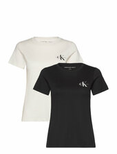 2-pack Monologo Slim Tee Calvin Klein Jeans Black