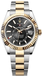 Rolex Herreur 336933-0003 Sky-dweller Sort/stål Ø42 Mm