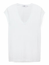 Cc Heart Basic V-neck T-shirt Coster Copenhagen White