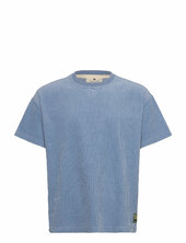 Akvillads Corduroy S/s Tee Anerkjendt Blue