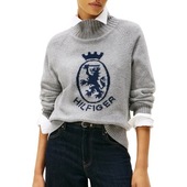 Sweatshirts Tommy Hilfiger  Wool Blend Graphic Mock-