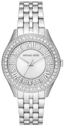 Michael Kors Dameur Mk4708 Harlowe Hvid/stål Ø38 Mm