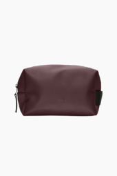 Wash Bag Small W3 - Depth - Rains - Bordeaux One Size