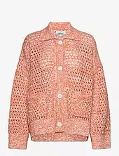 Tired Crochet Cardigan Holzweiler Orange