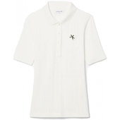 Polo-t-shirts M. Korte ærmer Lacoste Ribbed Collar Shirt