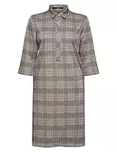 Prince Of Wales Mix & Match Dress Esprit Collection Grey