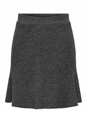 Onlmonica Hw Mini Skirt Knt Only Grey