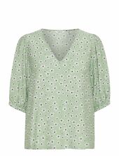 Byibano V Blouse - B.young Green