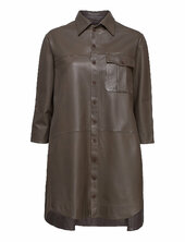 Chili Thin Leather Dress Mdk / Munderingskompagniet Brown
