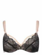 Midnight Flowers Covering Underwired Bra Chantelle Patterned