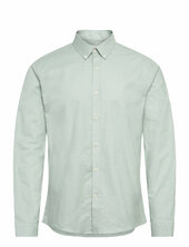 Yarn Dyed Oxford Superflex Shirt Lindbergh Green