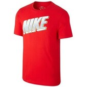 T-shirts M. Korte ærmer Nike  Tee Block