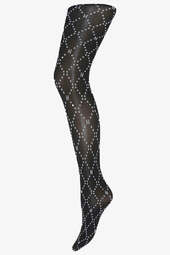 Tights Logo Microfiber - Black - Hype The Detail - Sort S/m