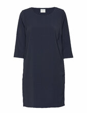 Vinathalia 3/4 Sleeve Dress - Vila Blue