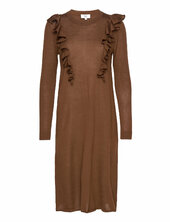 Dress Long Sleeve Noa Noa Brown