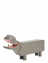 Flodhest H9 Cm Grå Kay Bojesen Grey
