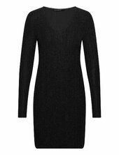 Vmkanz Sibe Ls Short Dress Jrs Vero Moda Black