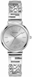 Guess Dameur Gw0545l1 Cluster Sølvfarvet/stål Ø32 Mm