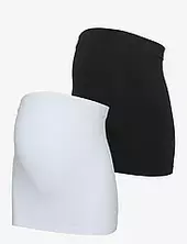 Mlcara Org.cotton Bumpband 2-pack O. A Mamalicious White