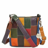 Style Olanda I Smuk Multifarve. Superfed Slingbag Til Skulder Og Crossbody
