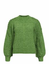 Objruna Knit L/s Re Pullover 134 Object Green