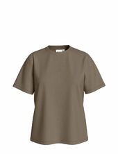 Vinora S/s T-shirt - Noos Vila Brown