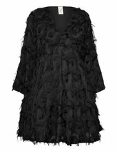 Yaspazylla 7/8 Dress - D2d Yas Black