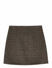 Marit Checked Skirt Busnel Brown