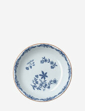 Ostindia Deep Plate 22 Cm Rörstrand Blue