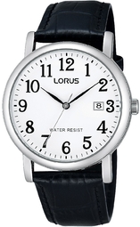 Lorus Herreur Rg835cx5 Classic Hvid/læder Ø38 Mm