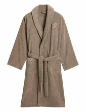 Embroidery Robe Gant Beige
