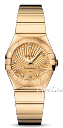 Omega Dameur 123.50.27.60.58.002 Constellation Quartz 27mm