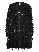 Yasabel Ls V-neck Dress - Show Yas Black