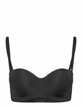 Smooth Padded Underwired Strapless Push-up Bra Hunkemöller Black