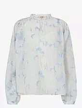 Mmeisara Flob Blouse Mos Mosh White
