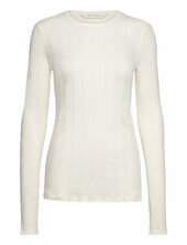 Thyra L/s Cotton Top Drop Needle Go Gai+lisva White