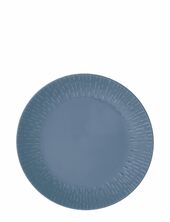 Confetti Lunch Plate W/relief 1 Pcs . Giftbox Aida Blue
