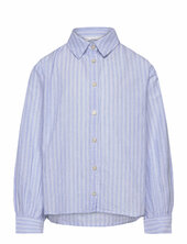 Striped Shirt Mango Blue