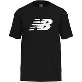 T-shirts M. Korte ærmer New Balance  Mt43906bk