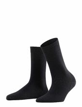 Softmerino Pressure-free Toe Falke Women Black