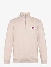 Piece Half-zip Sweatshirt 2.0 Les Deux Cream