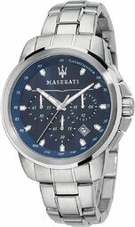 Maserati Herreur R8873621002 Successo Blå/stål Ø44 Mm